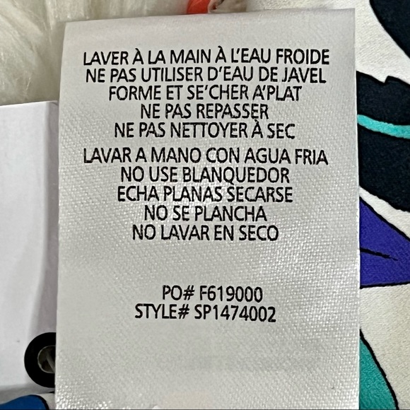 NEW O’NEILL Long Sleeve One piece Swimsuit White Pink Floral Women’s Swim Size S - Picture 12 of 16